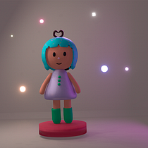 bailarina  Ein Projekt aus dem Bereich Traditionelle Illustration, Design von Figuren, Digitale Illustration, 3-D-Modellierung und Animation von lizethpioquinto666 - 30.04.2024