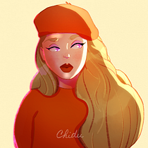My project for course: Cartoon-Style Character Portraits with Procreate. Character Design, Digital Illustration, Digital Drawing, and Digital Painting project by E C. Eze - 05.01.2024