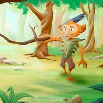 Cedris the Monkeyteer.. Projekt z dziedziny Trad, c, jna ilustracja, Projektowanie postaci, Ilustracja c, frowa, R, sunek c, frow, Malarstwo c i frowe użytkownika Dani Pereira - 13.02.2024