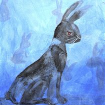 Mein Abschlussprojekt für den Kurs: Einführung zur Kinderillustration: Watership Down. Traditional illustration, Fine Arts, Painting, Pencil Drawing, Drawing, Watercolor Painting, Children's Illustration, and Narrative project by jule_29 - 05.01.2024