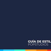 Guía de estilo Pop Studios. Br, ing, Identit, Graphic Design, Web Design, and Social Media Design project by Antonio Cubías - 05.01.2024