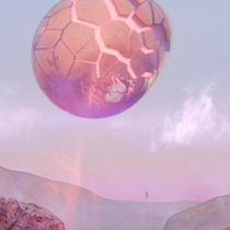 Mi proyecto del curso: Ilustración fantástica 3D con Blender (Fracture Planet). 3D, Digital Illustration, and 3D Design project by Esvard Calp - 05.01.2024