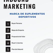 My project for course: Inbound Marketing Basic Concepts. Publicidade, Marketing, Redes sociais, Marketing digital, Marketing de conteúdo, e Growth Marketing projeto de Santi Silva - 01.05.2024