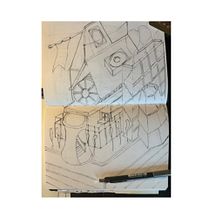 My project for course: Artistic Architectural Drawing with Ink. Ilustração tradicional, Artes plásticas, Desenho, Ilustração arquitetônica e Ilustração com tinta projeto de reaubaire - 01.05.2024