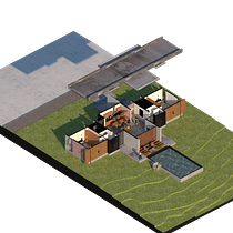 Mi proyecto del curso: Ilustración digital de proyectos arquitectónicos. Un proyecto de Arquitectura, Paisajismo, Ilustración digital, Arquitectura digital e Ilustración arquitectónica de Mehsen Abrache - 02.05.2024