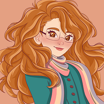 Retrato de personagens femininas: Ophélie. Projekt z dziedziny Trad, c, jna ilustracja, Ilustracja c, frowa, R, sunek c i frow użytkownika isabfrizzo - 10.01.2023