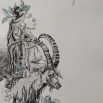 My project for course: Artistic Drawing with Ink. Ilustração tradicional, Desenho, Desenho artístico e Ilustração com tinta projeto de Zsofi - 03.05.2024