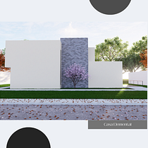 Mi proyecto del curso: Diseño y modelado arquitectónico 3D con Revit. Projekt z dziedziny 3D,  Architektura, Architektura wnętrz,  Modelowanie 3D, Architektura c, frowa i Wizualizacja architektoniczna użytkownika César Alejandro Rodríguez Resendiz - 30.04.2024