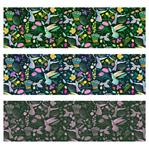 Digital illustration of patterns inspired by nature. Un progetto di Illustrazione tradizionale, Pattern design, Disegno, Illustrazione digitale e Illustrazione botanica di Laura Pino - 03.05.2024