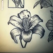 Mi proyecto del curso: Tatuaje botánico con puntillismo. Ilustração tradicional, Desenho de tatuagens e Ilustração botânica projeto de SANTIAGO RODRIGUEZ - 04.05.2024