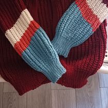 Mi proyecto del curso: Crochet: crea prendas con una sola aguja. Fashion Design, Fiber Arts, DIY, Crochet, and Textile Design project by paquinifru - 05.04.2024