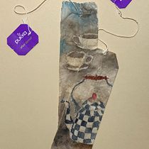 My project for course: The Art of Tea Bag Painting Ein Projekt aus dem Bereich Bildende Künste, Malerei, Aquarellmalerei und Gouachemalerei von Amy Keane - 03.05.2024