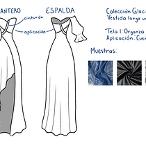Colección Glaciar . Een project van  Modeontwerp van Dafne Morales - 04.05.2024