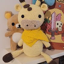 Meu projeto do curso: Amigurumi para iniciantes: teça animais em crochê. Arts, Crafts, To, Design, Crochet, Amigurumi, and Textile Design project by tm - 05.05.2024