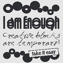 Creative blocks are temporary . Een project van  Ontwerp, Grafisch ontwerp y  Creativiteit van daria_wasilewska - 06.05.2024