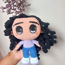Mi proyecto del curso: Amigurumis: personas tejidas a crochet. Arts, Crafts, To, Design, Fiber Arts, Crochet, Amigurumi, and Textile Design project by Alejandra Fabiana - 05.06.2024