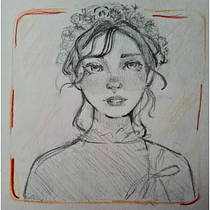 Meu projeto do curso: Retrato realista com lápis grafite. Un progetto di Illustrazione tradizionale, Belle arti, Bozzetti, Disegno a matita, Disegno, Disegno di ritratti, Disegno realistico, Disegno artistico e Disegno anatomico di anna mika nakane - 12.04.2024