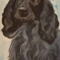 Meu projeto do curso: Retratos expressivos de animais em aquarela. Un proyecto de Ilustración tradicional, Pintura a la acuarela, Dibujo realista, Ilustración naturalista				, Bellas Artes y Pintura de fainy_colours - 03.05.2024