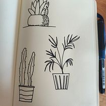 Meu projeto do curso: Desenho para principiantes nível -1. Pencil Drawing, Drawing, Creating with Kids, and Sketchbook project by Madalena Peixoto - 05.07.2024