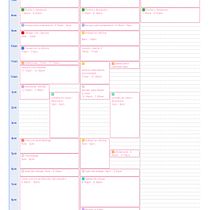 Mi proyecto del curso: Organización de agenda: gestiona tu tiempo y energía. Mi calendario para dos semanas. Creative Consulting, Design Management, Marketing, Management, and Productivit project by Lluis Fernández - 05.07.2024