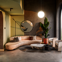 Mi proyecto del curso: Fotorrealismo de espacios interiores con Lumion desde cero. Architecture, 3D Modeling, Digital Architecture, 3D Design, and ArchVIZ project by Edgar Cruz - 05.05.2024