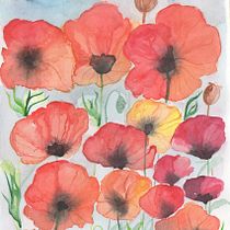 Mi proyecto del curso: Ilustración botánica con acuarela. Traditional illustration, Fine Arts, Painting, Drawing, Watercolor Painting, and Botanical Illustration project by laura_valquiria - 05.08.2024