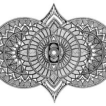 My project for course: The Art of Mandala Drawing: Create Geometric Patterns. Drawing & Ink Illustration project by Sarah Noegel - 05.08.2024