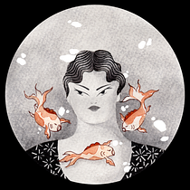 Mi proyecto del curso: Introducción a la ilustración con tinta china. Ilustração tradicional, Artes plásticas, Desenho e Ilustração com tinta projeto de Daniela Rubio - 26.03.2024