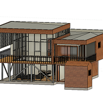 Mi proyecto del curso: Diseño y modelado arquitectónico 3D con Revit. Projekt z dziedziny 3D,  Architektura, Architektura wnętrz,  Modelowanie 3D, Architektura c, frowa i Wizualizacja architektoniczna użytkownika fanyresendiz13 - 07.05.2024