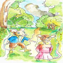 Mi proyecto del curso: Creación de personajes animales en acuarela para libros infantiles. Traditional illustration, Fine Arts, Painting, Drawing, Watercolor Painting, Children's Illustration, and Narrative project by Carlos Andres Lis - 05.08.2024