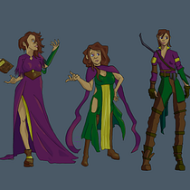 My project for course: Captivating and Dynamic Character Creation. Un projet de Illustration traditionnelle, Conception de personnages, Illustration numérique , et Dessin numérique de Luke McGrath - 09.05.2024
