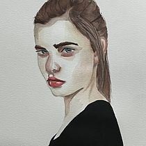Mi proyecto del curso: Retrato en acuarela a partir de una fotografía. Traditional illustration, Watercolor Painting, and Portrait Drawing project by Joseph Esteban - 05.09.2024