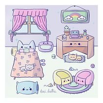 Meu projeto do curso: Design de mundos kawaii: crie ilustrações alegres. Character Design, Digital Illustration, Set Design, and Creativit project by Denise Lumi - 05.07.2024