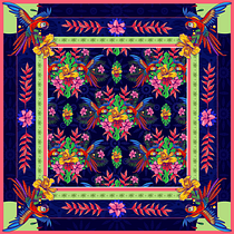 Mi proyecto del curso: Ilustración para estampados con alma_Los guacamayos. Traditional illustration, Pattern Design, Vector Illustration, Printing, Sketching, Drawing, and Digital Illustration project by miguel bernal - 05.09.2024