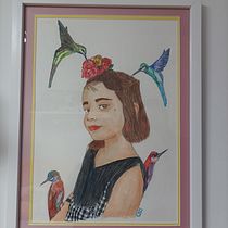 Mi proyecto del curso: Retrato ilustrado en acuarela . % carmenroman83 tarafından hazırlanan Geleneksel illüstras, on, Güzel sanatlar, Tablo, Çizim, Sulubo, a Resim, Portre Çizimi, Ve Sanatsal Çizim projesi - 01.02.2024