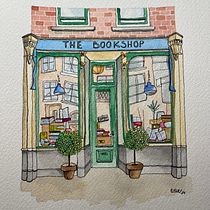 Mi proyecto del curso: Ilustración urbana en acuarela: retrata tu ciudad. Pintura, Desenho, Pintura em aquarela e Ilustração arquitetônica projeto de estherlinsen - 11.05.2024