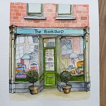 My project for course: Watercolor Urban Illustration: Portray your City. Pintura, Desenho, Pintura em aquarela e Ilustração arquitetônica projeto de Mahtab Hosseini - 10.05.2024