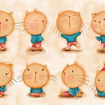 My project for course: Picturebook Character Illustration with Procreate. Projekt z dziedziny Trad, c, jna ilustracja, Projektowanie postaci, Ilustracja c, frowa, Ilustracje dla dzieci i Narracja użytkownika Beu Casandra - 12.05.2024