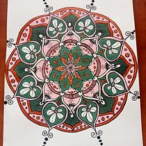 Mi proyecto del curso: Pintura de mandalas en acrílico con técnicas profesionales. Painting, Drawing, Acr, and lic Painting project by Beatriz Barbosa Callejas - 05.12.2024