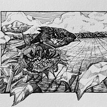 My project for course: Dip Pen and Ink Illustration: Capturing The Natural World. Sketching, Drawing, Artistic Drawing, Sketchbook, Ink Illustration, and Naturalistic Illustration project by horsenettle - 05.12.2024