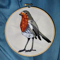 Mi proyecto del curso: Pintar con hilo: técnicas de ilustración textil. Ilustração tradicional, Bordado, e Design têxtil projeto de Jocelyn Rivera - 12.05.2024