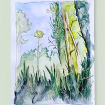 My project for course: Painting Realistic Watercolor Landscapes. Projekt z dziedziny  Sztuki piękne,  Malarstwo, Sketching, Malowanie akwarelą, Ilustracja naturalist i czna użytkownika Joerg Fritsch - 12.05.2024