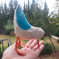 Mi proyecto del curso: Papel maché para principiantes: esculpe un personaje colorido. Traditional illustration, Character Design, To, Design, Art To, s, and Creating with Kids project by Marie de Smet - 04.01.2024