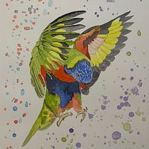 Terzo dipinto. Ilustração tradicional, Pintura em aquarela, Desenho realista e Ilustração naturalista projeto de ericfotokkio - 13.05.2024