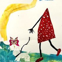 Meu projeto do curso: Técnicas de guache e colagem para ilustração narrativa . Traditional illustration, Painting, Collage, Children's Illustration, and Gouache Painting project by Luiz Fernando Gomes - 04.17.2024