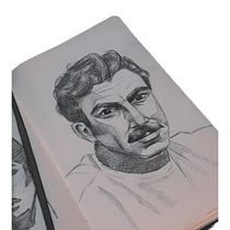 Mi proyecto del curso: Introducción al dibujo de retrato a lápiz. Artes plásticas, Desenho a lápis, Desenho, Desenho realista, e Desenho artístico projeto de Eva Cardozo - 14.05.2024