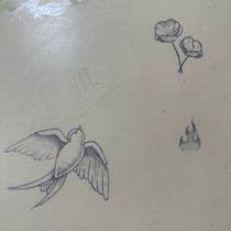 Mi proyecto del curso: Tatuaje para principiantes. Tattoo Design project by mariagemma99 - 05.14.2024