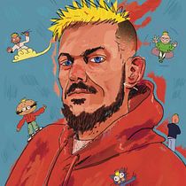 Mi proyecto del curso: Retratos pictóricos con técnicas digitales. Ilustração digital, Desenho de retrato, e Pintura digital projeto de eloy zamora - 11.05.2024