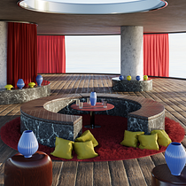 Mój projekt z kursu: Interior ArchViz: Twórz surrealistyczne projekty 3D za pomocą Blender. Arquitetura, Arquitetura de interiores, Arquitetura digital, e Visualização arquitetônica projeto de sasoin - 16.05.2024