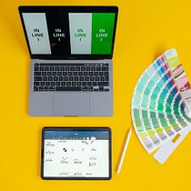 Mein Abschlussprojekt für den Kurs: Nachhaltigkeit im Grafikdesign: Erstelle ein Corporate Design. Design, Br, ing e Identidade, e Design gráfico projeto de Studio Una - 16.05.2024
